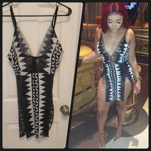 Sexy party mini dress